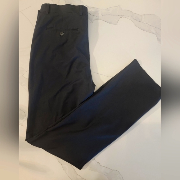 Apt. 9 Black Slim Fit Dress Pants 32 x 34 - Picture 2 of 2